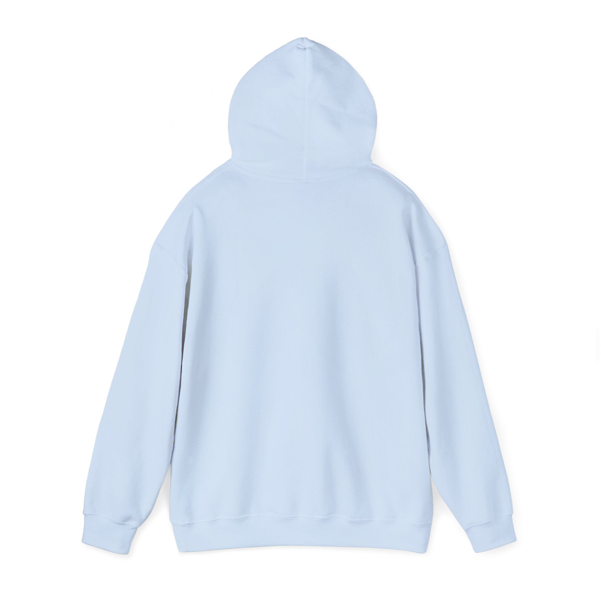 Minimal Face Print Hoodie — Small Center Portrait Graphic