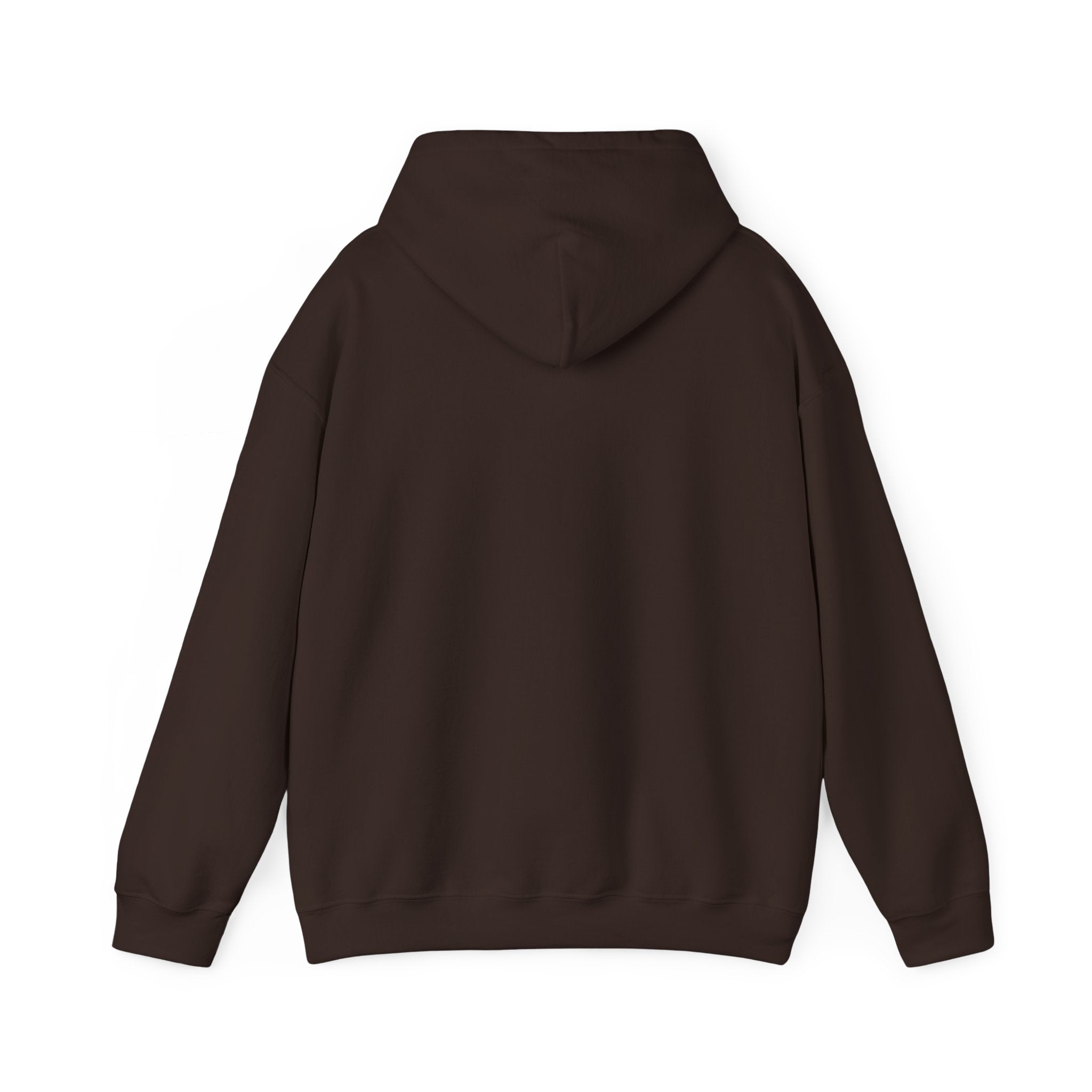 Minimal Face Print Hoodie — Small Center Portrait Graphic