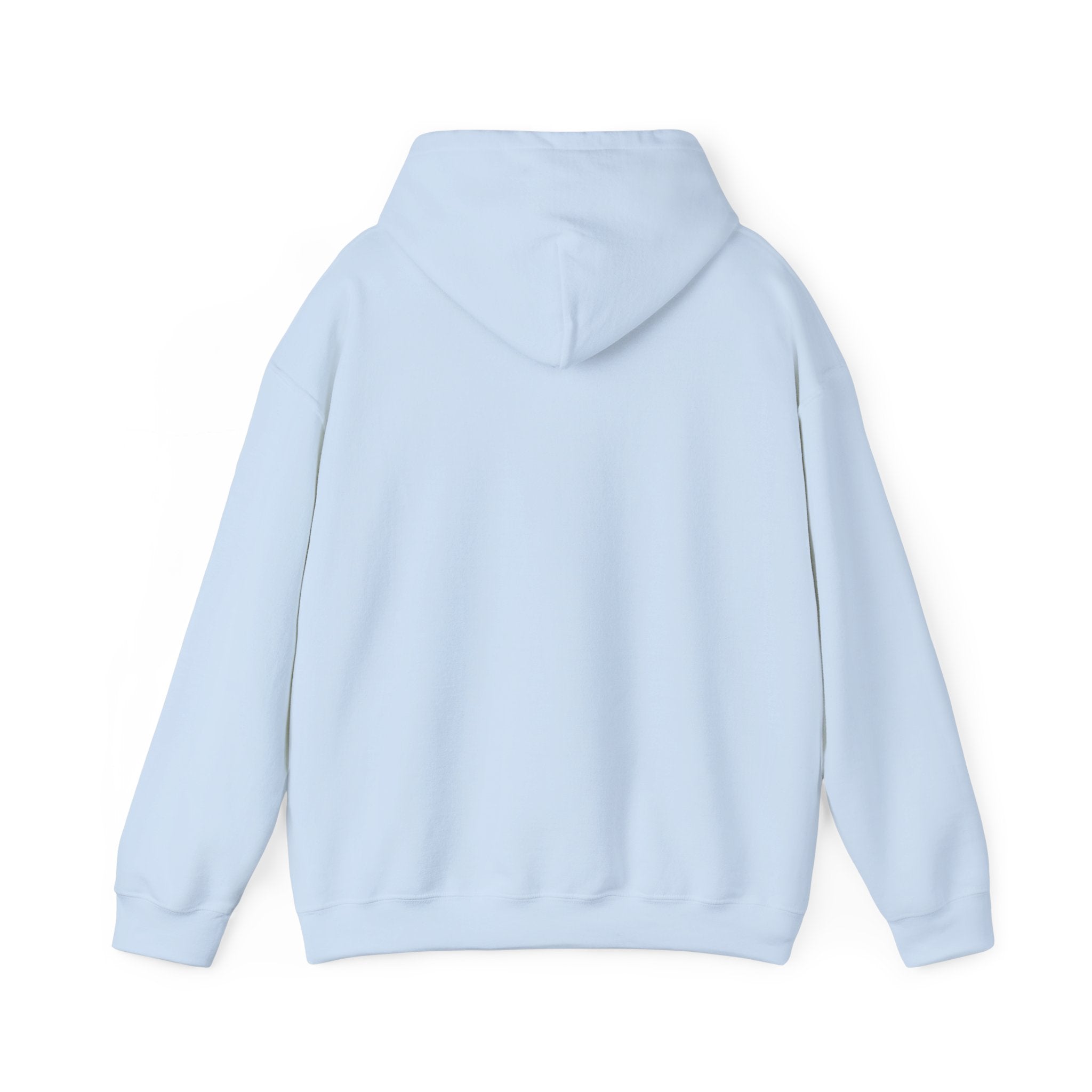 Minimal Face Print Hoodie — Small Center Portrait Graphic