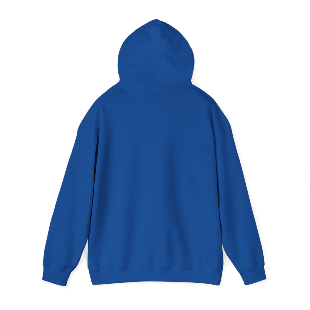 Minimal Face Print Hoodie — Small Center Portrait Graphic