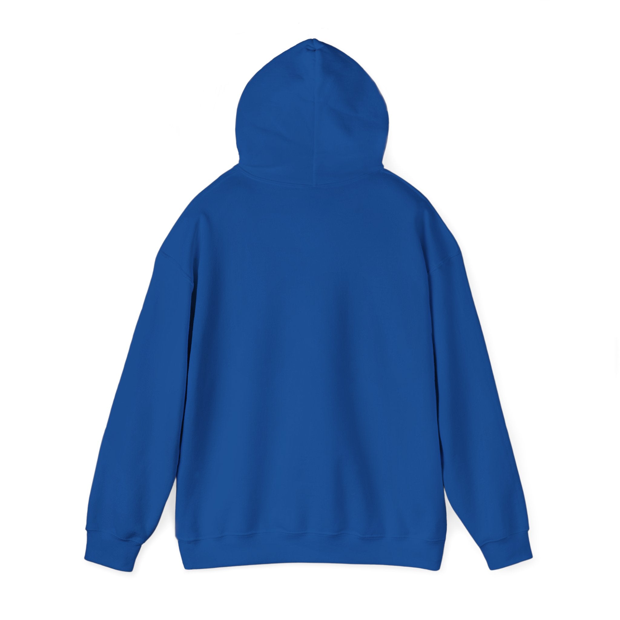 Minimal Face Print Hoodie — Small Center Portrait Graphic